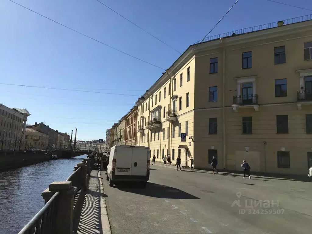 Комната Санкт-Петербург наб. Канала Грибоедова, 73 (16.0 м) - Фото 1