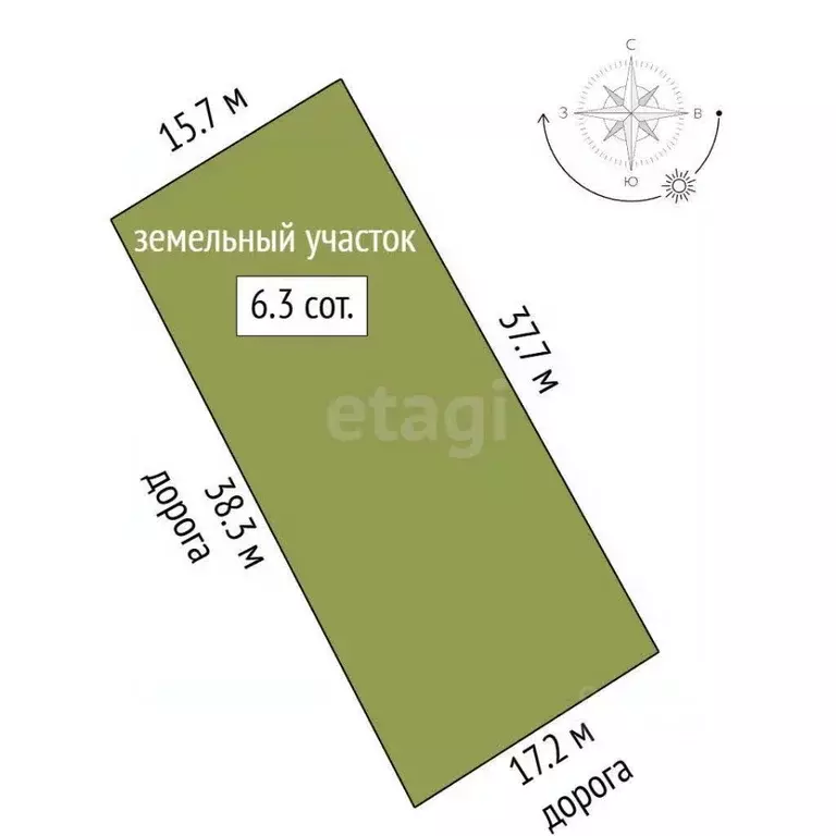 Участок в Крым, Симферопольский район, Добровское с/пос, Мраморное ... - Фото 2