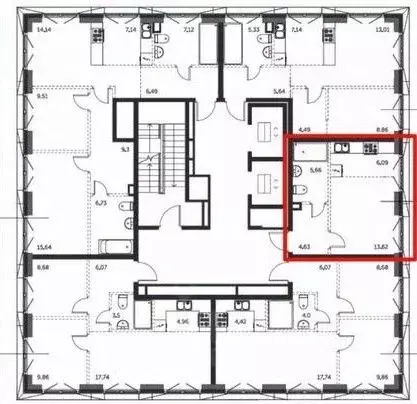 Студия Татарстан, Казань ул. Аскара Шейх-Али, 1к1 (31.0 м) - Фото 2