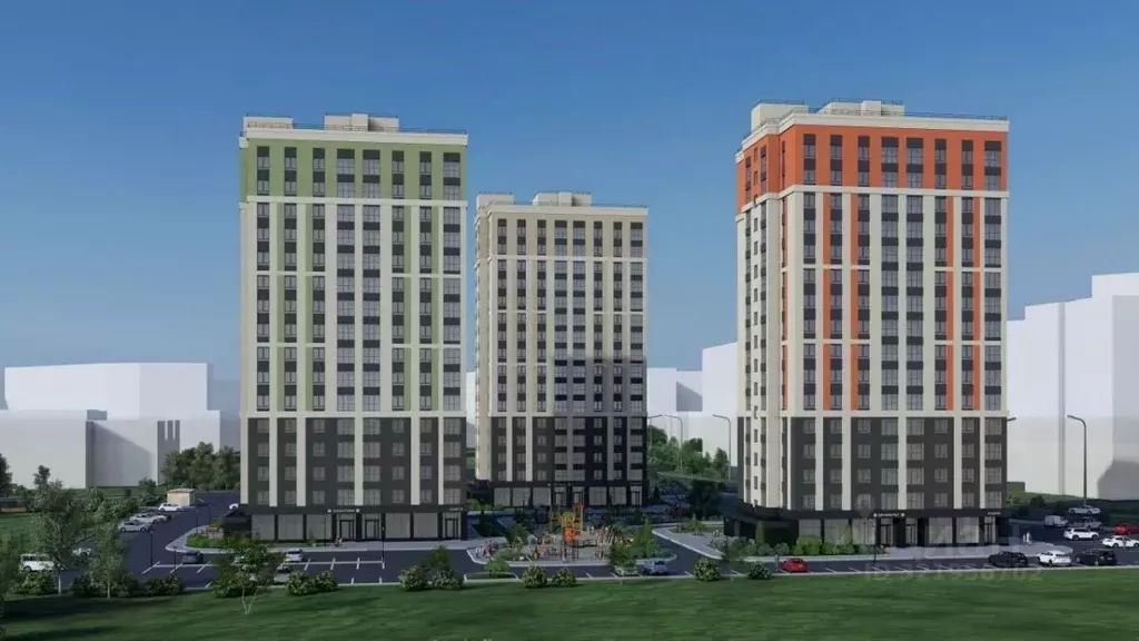 2-к кв. Брянская область, Брянск Школьный жилой комплекс (65.69 м) - Фото 2