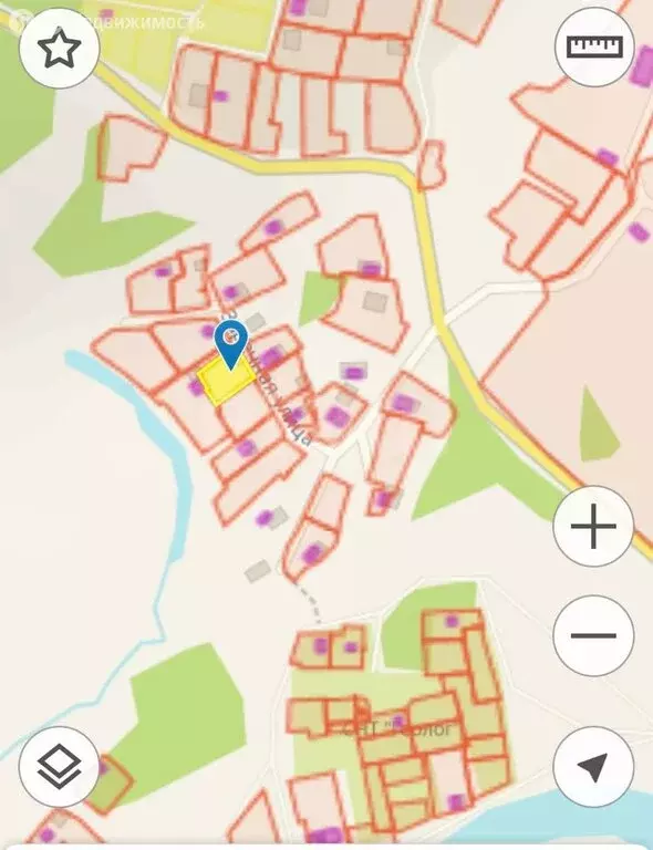 Участок в посёлок Кукуштан, Заречная улица (8.8 м) - Фото 2