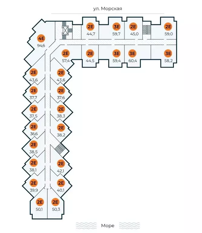 1-к кв. Крым, Евпатория городской округ, Заозерное пгт ул. Аллея ... - Фото 2