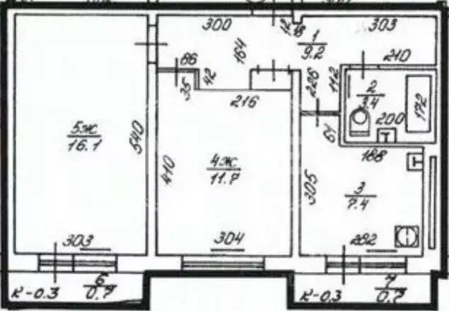 2-к кв. Калининградская область, Калининград Артиллерийская ул., 27 ... - Фото 1