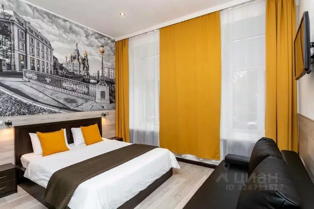 Комната Санкт-Петербург Можайская ул., 30 (25.0 м) - Фото 1