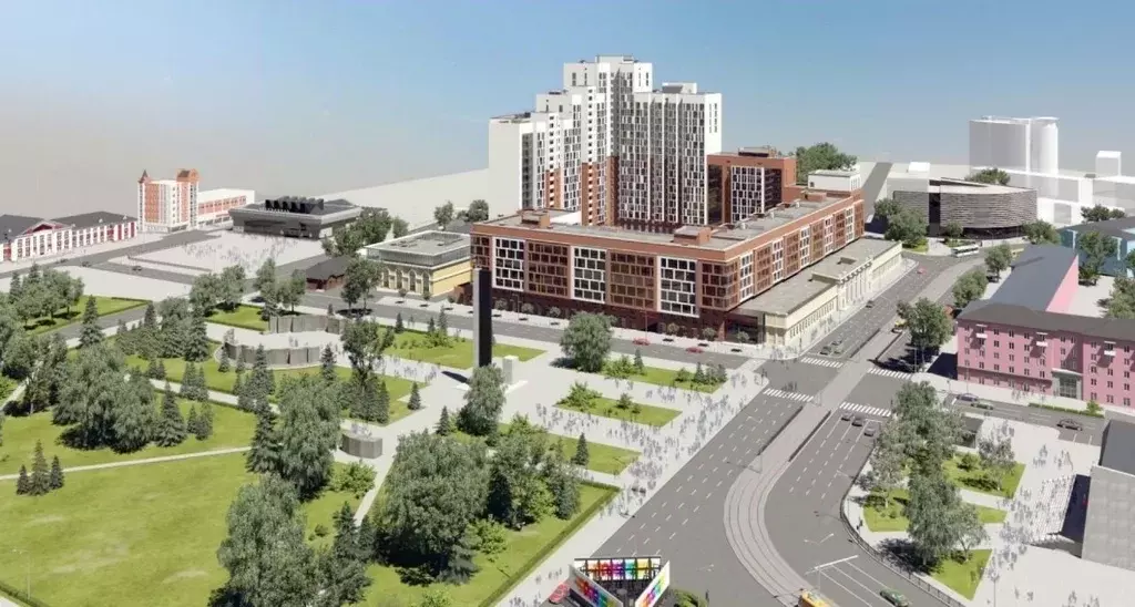 2-к кв. Алтайский край, Барнаул просп. Строителей, 18к1 (56.6 м) - Фото 2