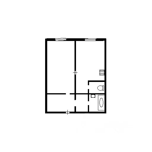 1-к кв. Красноярский край, Красноярск ул. Курчатова, 9б (42.0 м) - Фото 1