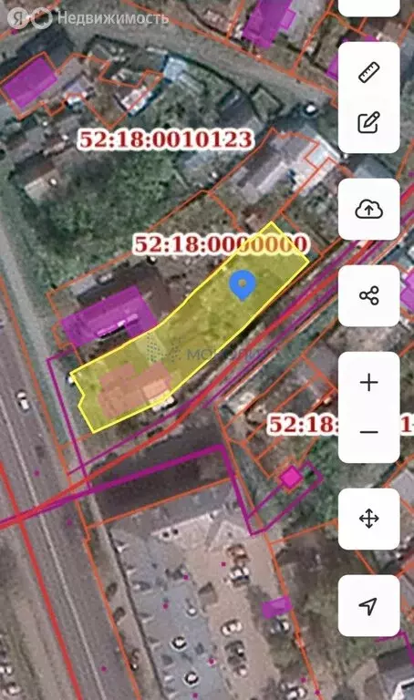 Участок в Нижний Новгород, улица Коминтерна, 205 (10.5 м) - Фото 1