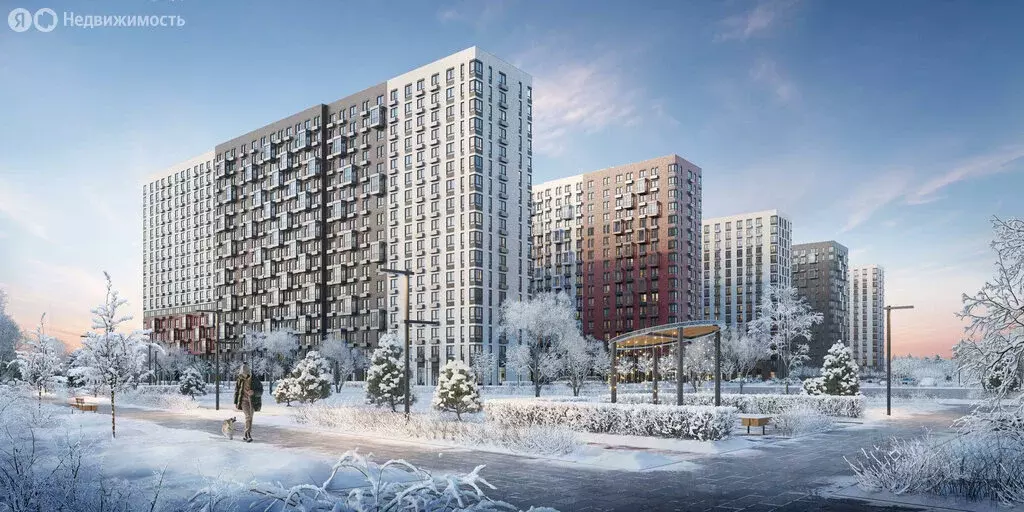 1-комнатная квартира: Мисайлово, микрорайон Пригород Лесное (36.7 м) - Фото 2