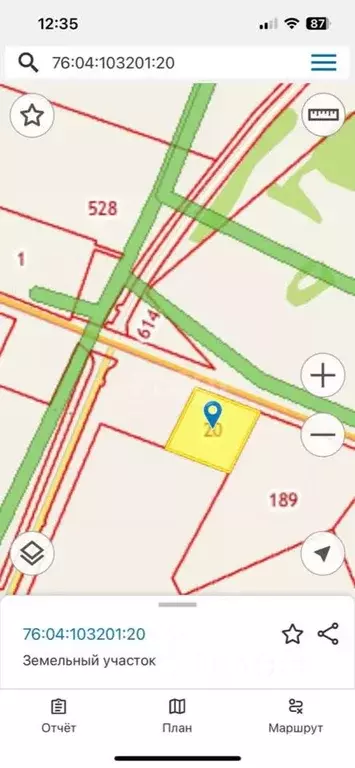 Участок в Ярославская область, Гаврилов-Ямский муниципальный округ, д. ... - Фото 1