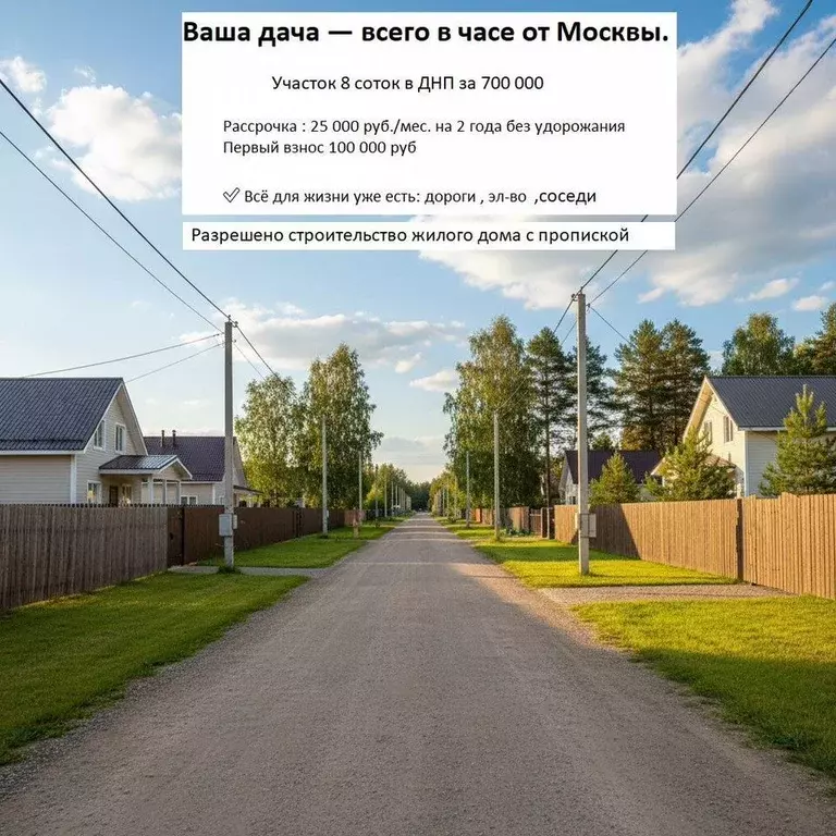 Участок в Московская область, Раменский муниципальный округ, Поддубье ... - Фото 0