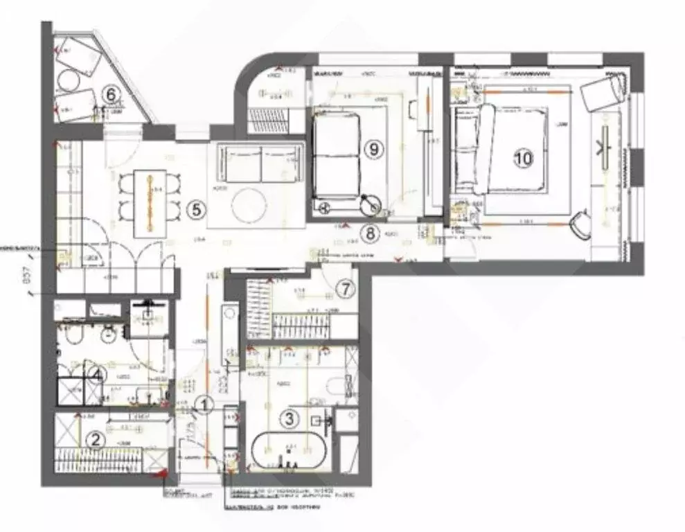 3-комнатная квартира: Москва, Мосфильмовская улица, 88к7 (82 м) - Фото 1