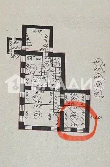 5-к кв. Санкт-Петербург ул. Рубинштейна, 11 (117.8 м) - Фото 2