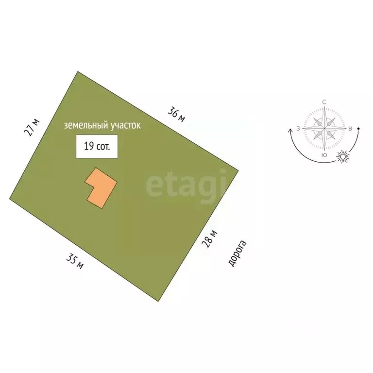 Дом в Хабаровский край, Комсомольск-на-Амуре Ладожская ул., 26 (22 м) - Фото 2