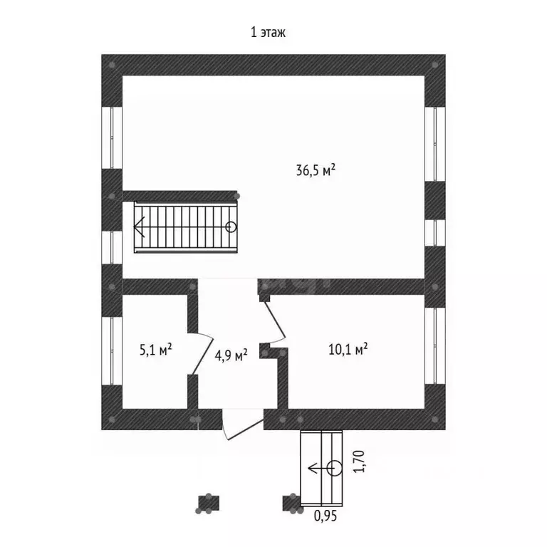 Дом в Башкортостан, Уфа городской округ, с. Нагаево ул. Героя Анвара ... - Фото 2