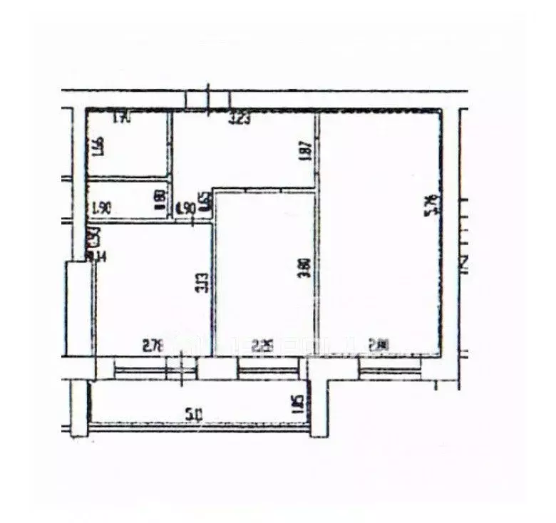 2-к кв. Брянская область, Брянский район, Отрадненское с/пос, с. ... - Фото 2