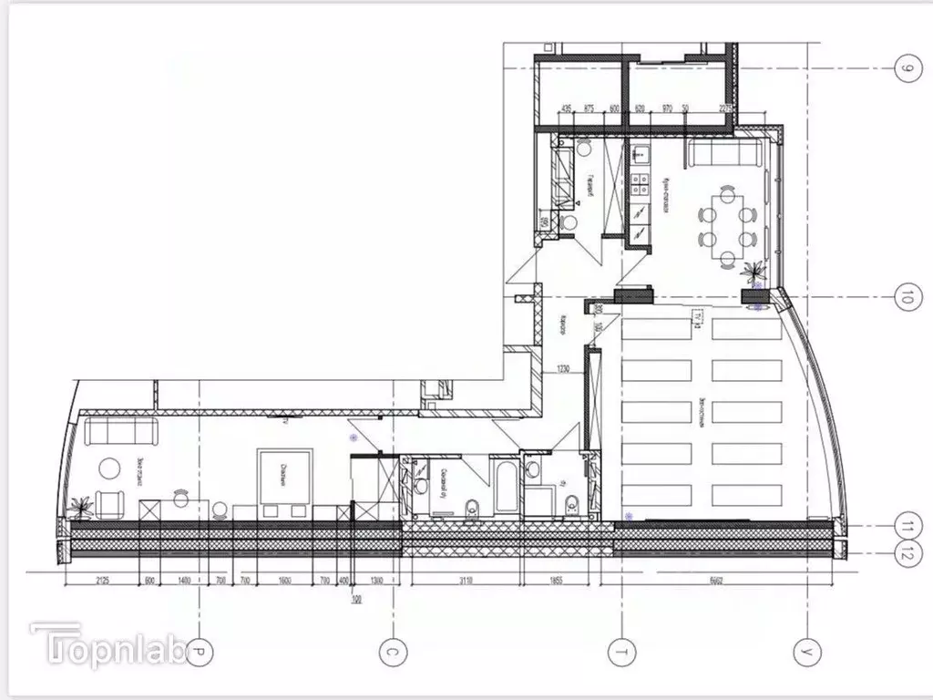 2-к кв. Ростовская область, Ростов-на-Дону Береговая ул., 6 (110.21 м) - Фото 1