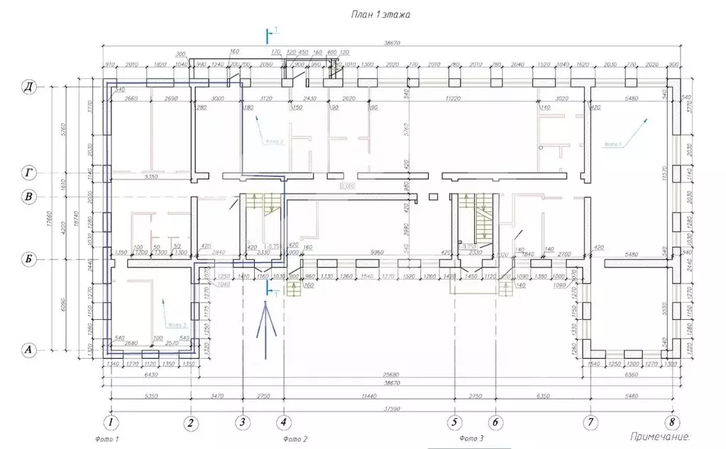 Помещение свободного назначения в Москва Измайловский просп., 121 ... - Фото 2