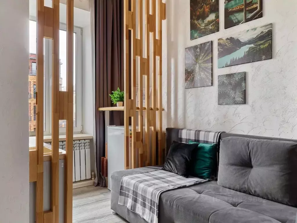 1-к кв. Татарстан, Казань ул. Гаяза Исхаки, 15 (14.0 м) - Фото 0