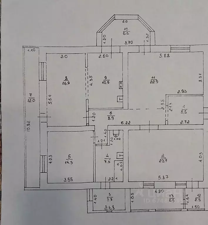 4-к кв. Краснодарский край, Анапа ул. Ленина, 161Б (142.7 м) - Фото 2