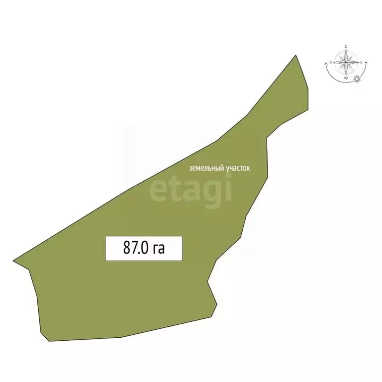 Участок в Алтай, Усть-Канский район, с. Владимировка  (2950.0 сот.) - Фото 2