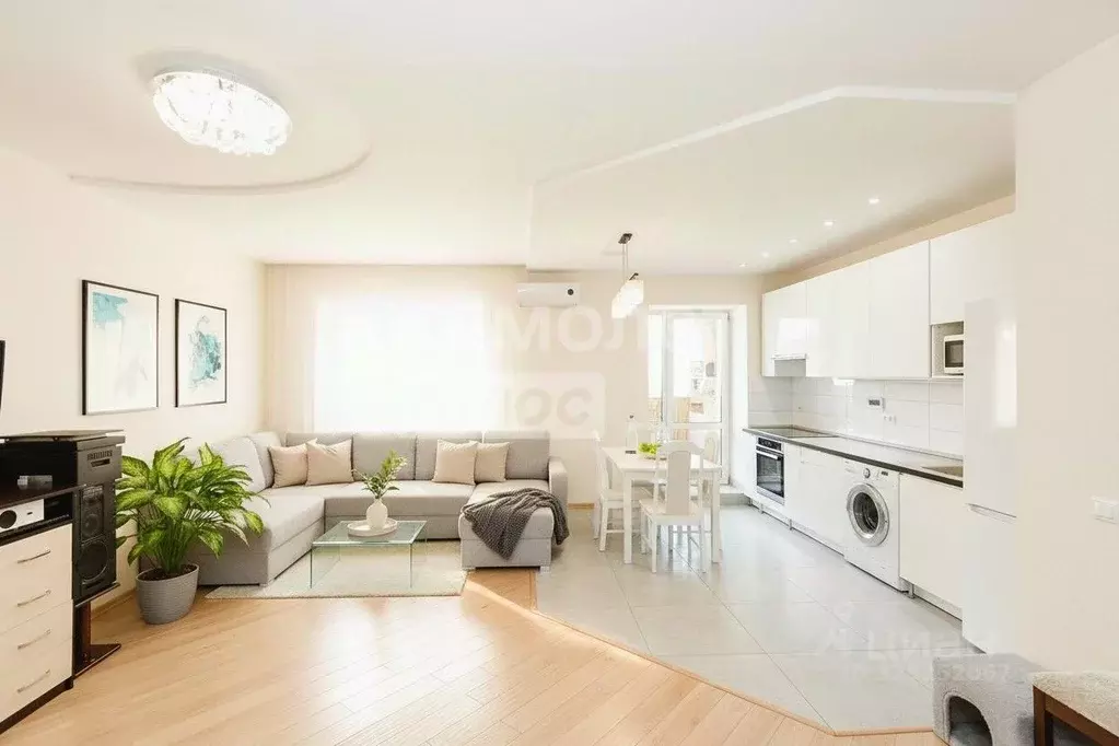 2-к кв. Омская область, Омск Мельничная ул., 87/4 (53.8 м) - Фото 2