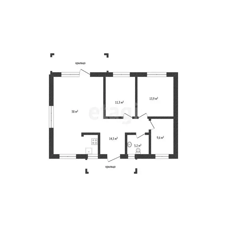 Дом в Республика Башкортостан, Нефтекамск (95.6 м) - Фото 1