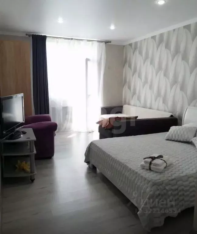 1-к кв. Ростовская область, Ростов-на-Дону ул. Мечникова, 37 (35.0 м) - Фото 1