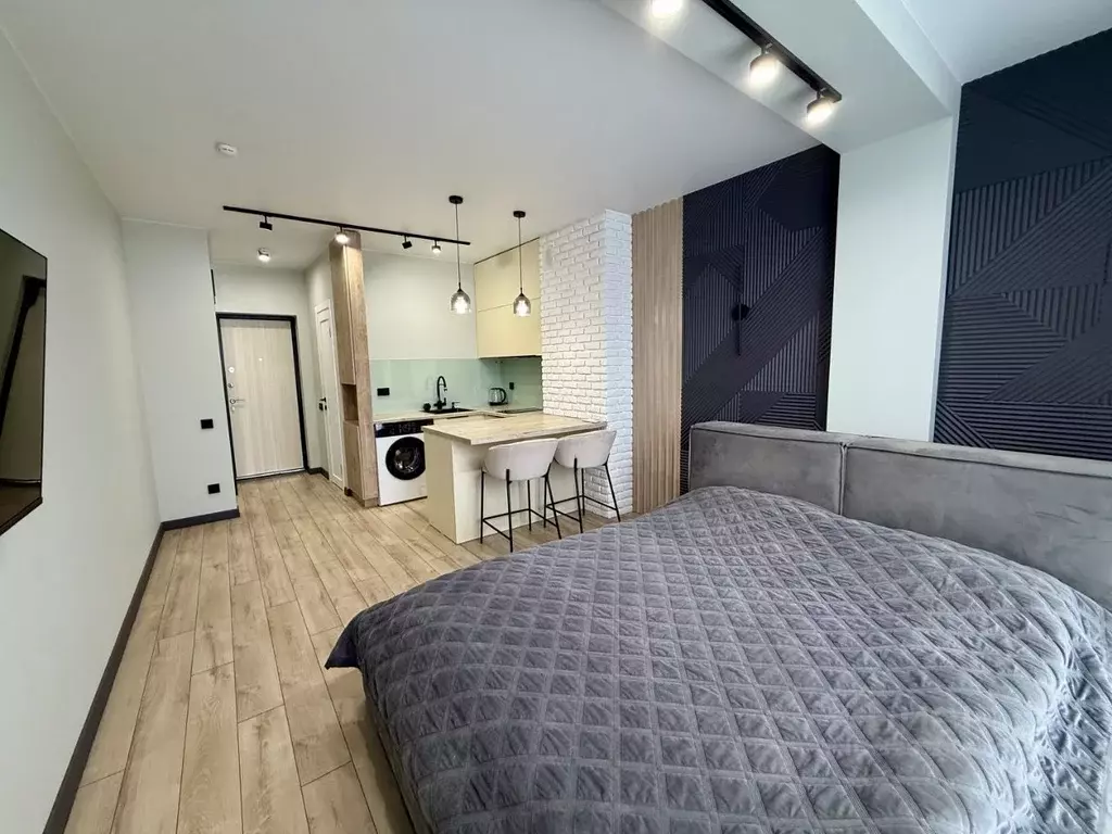 Студия Севастополь ул. Парковая, 15 (27.5 м) - Фото 1