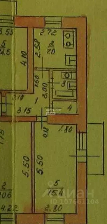 1-к кв. Липецкая область, Липецк Елецкая ул., 10к2 (32.7 м) - Фото 2