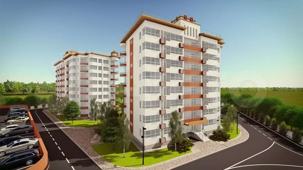 2-к. квартира, 74,9 м, 1/8 эт. - Фото 0