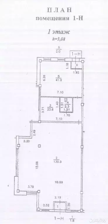 Помещение свободного назначения в Санкт-Петербург ул. Есенина, 5Б (72 ... - Фото 0