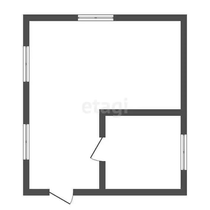 Дом в село Гурульба, СНТ Саяны (40.5 м) - Фото 1