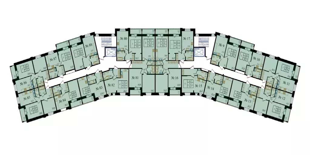 Студия Ленинградская область, Гатчина Красносельское ш., 4Ак1 (33.2 м) - Фото 2