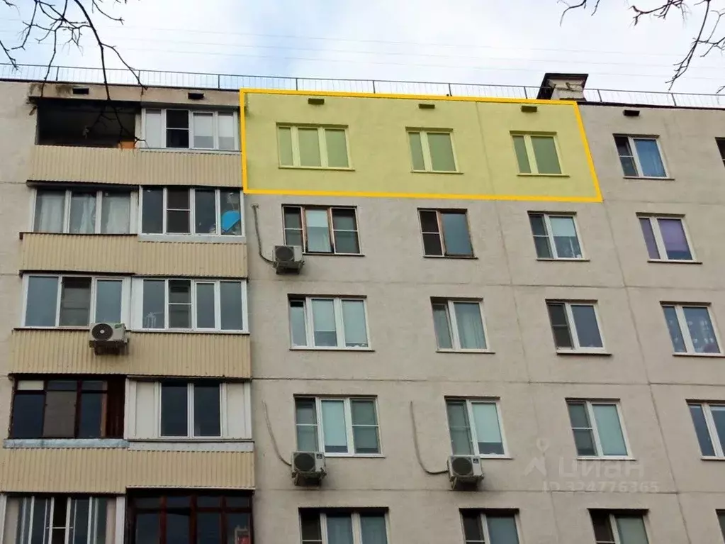 Свободной планировки кв. Москва бул. Яна Райниса, 2К1 (44.1 м) - Фото 2