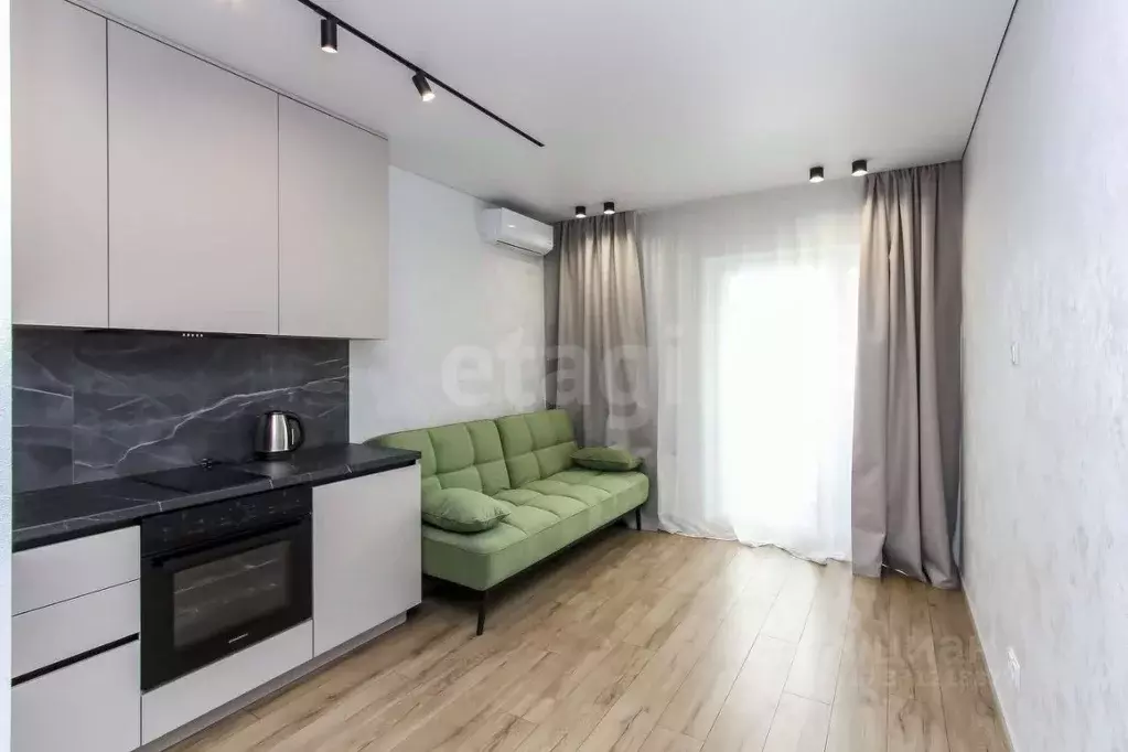 Студия Тюменская область, Тюмень ул. Газовиков, 38к1 (23.4 м) - Фото 2