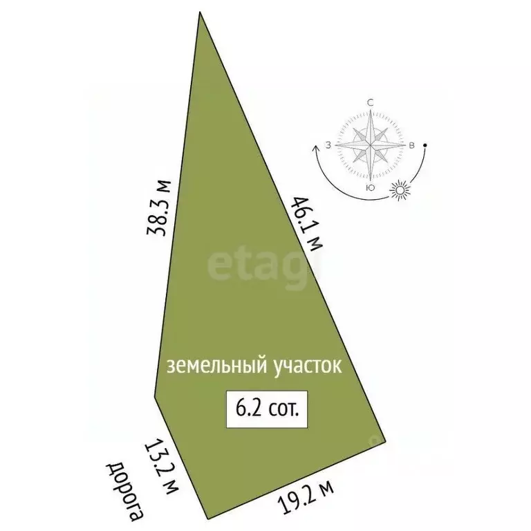 Участок в Свердловская область, Тугулымский муниципальный округ, с. ... - Фото 2