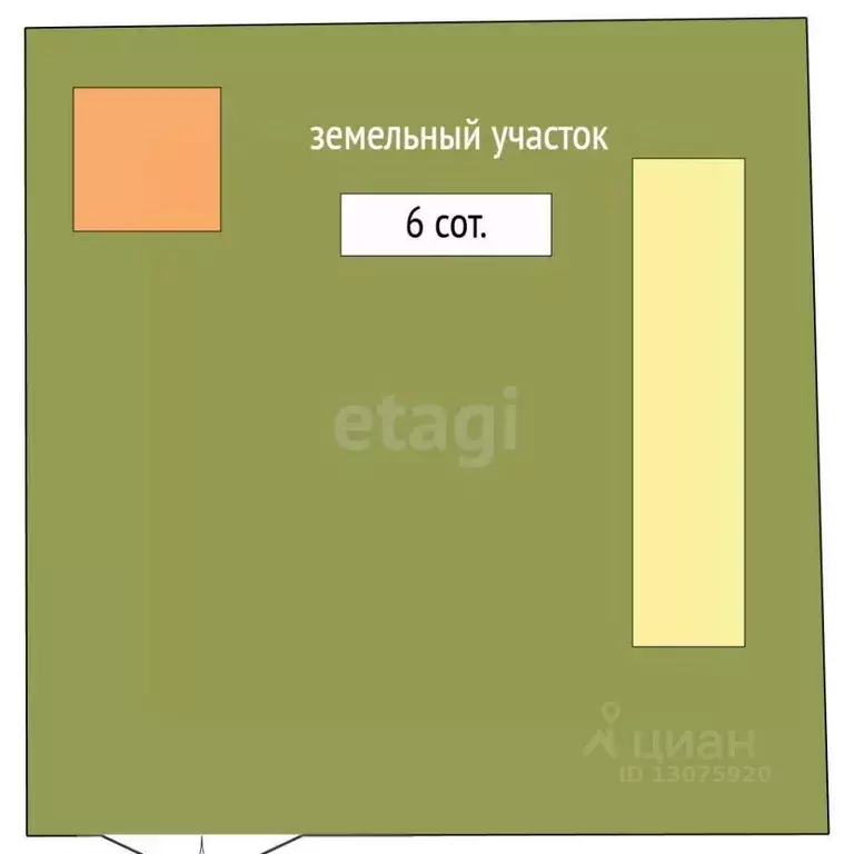 Участок в Ярославская область, Ярославль ул. 7-я Забелицкая, 31 (6.0 ... - Фото 1