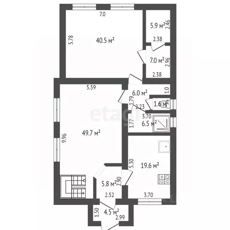 Дом в Ямало-Ненецкий АО, Новый Уренгой Заозерный мкр, 2В (259 м) - Фото 2