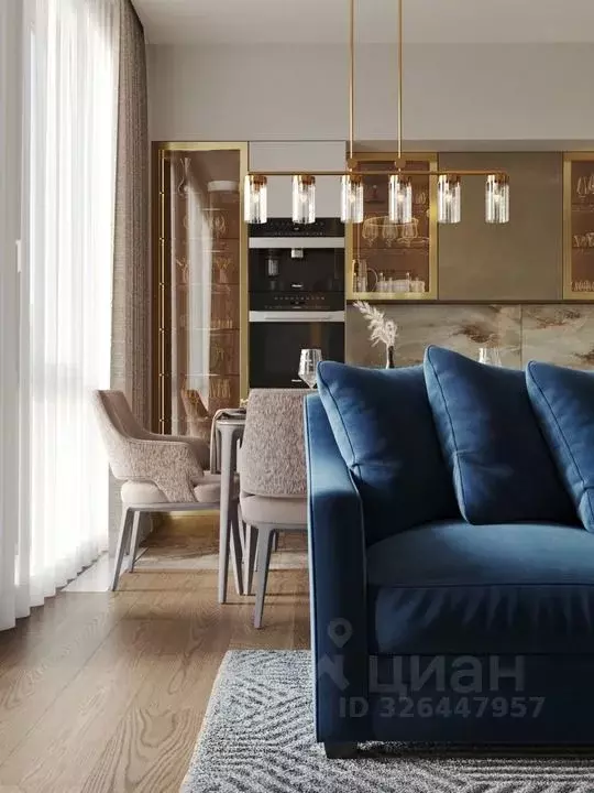 3-к кв. Москва ул. Годовикова, 11к4 (90.0 м) - Фото 1