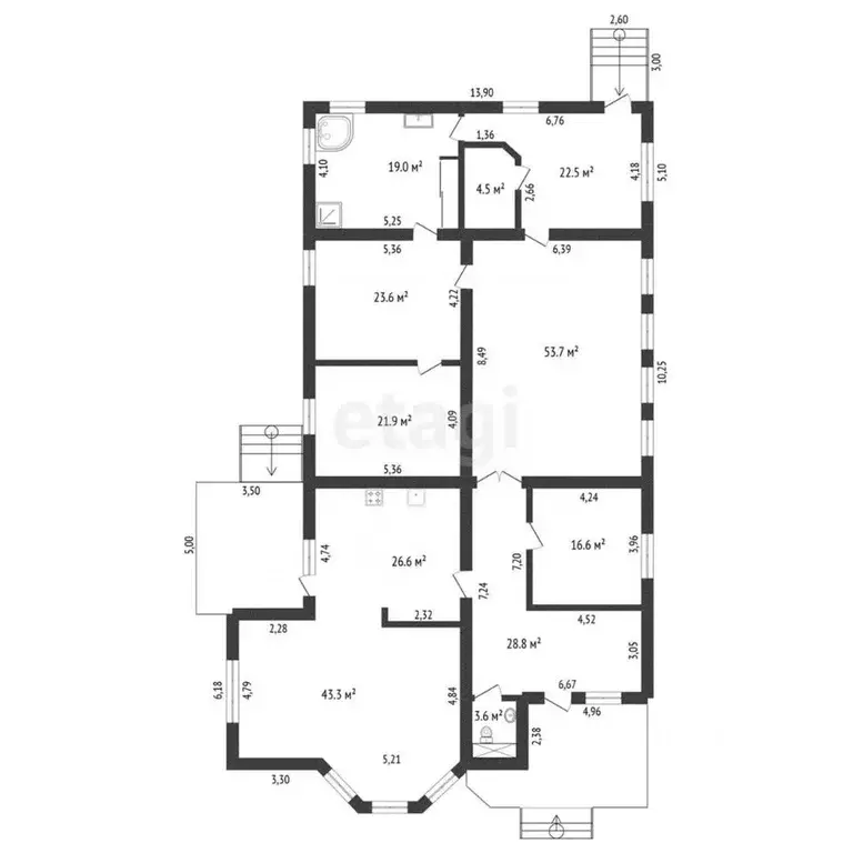 Дом в Амурская область, Благовещенск пос. Астрахановка, ул. Павленко, ... - Фото 2