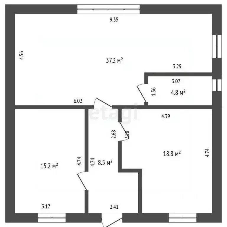 Дом в Ставропольский край, Пятигорск городской округ, с. Золотушка ... - Фото 2