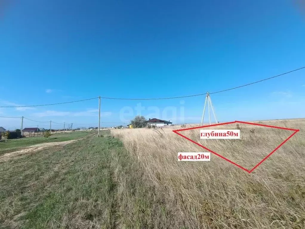 Участок в Краснодарский край, Анапа муниципальный округ, с. Джигинка ... - Фото 1