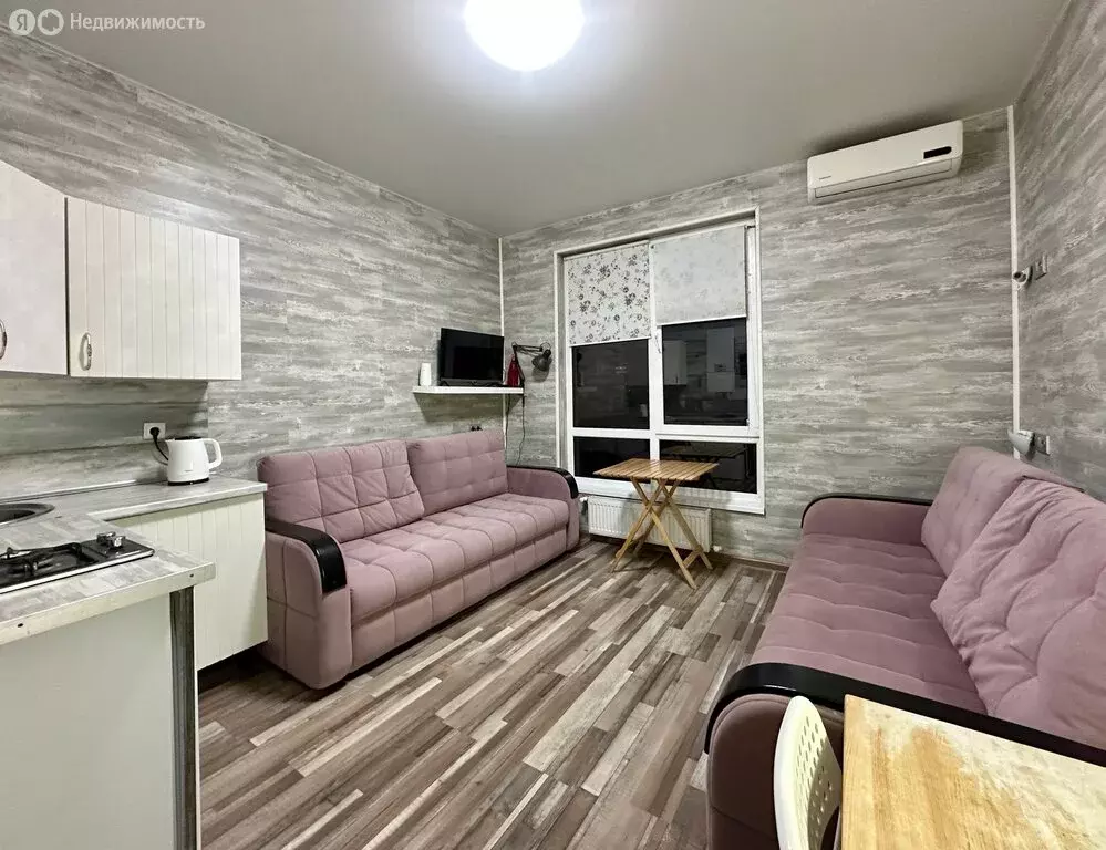 Квартира-студия: Сириус, переулок Кувшинок, 18Б (22 м) - Фото 1