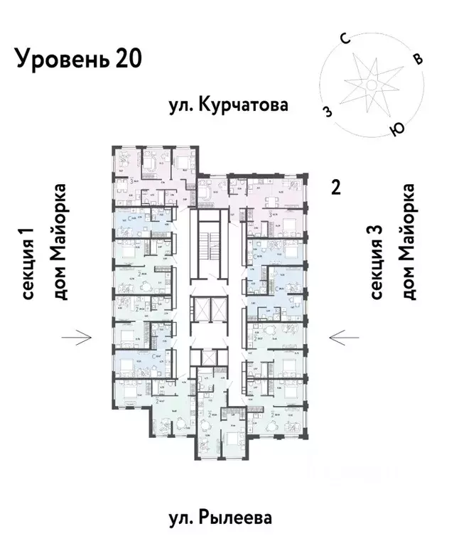 2-к кв. Тюменская область, Тюмень ул. Краснооктябрьская, 10к2 (38.52 ... - Фото 1