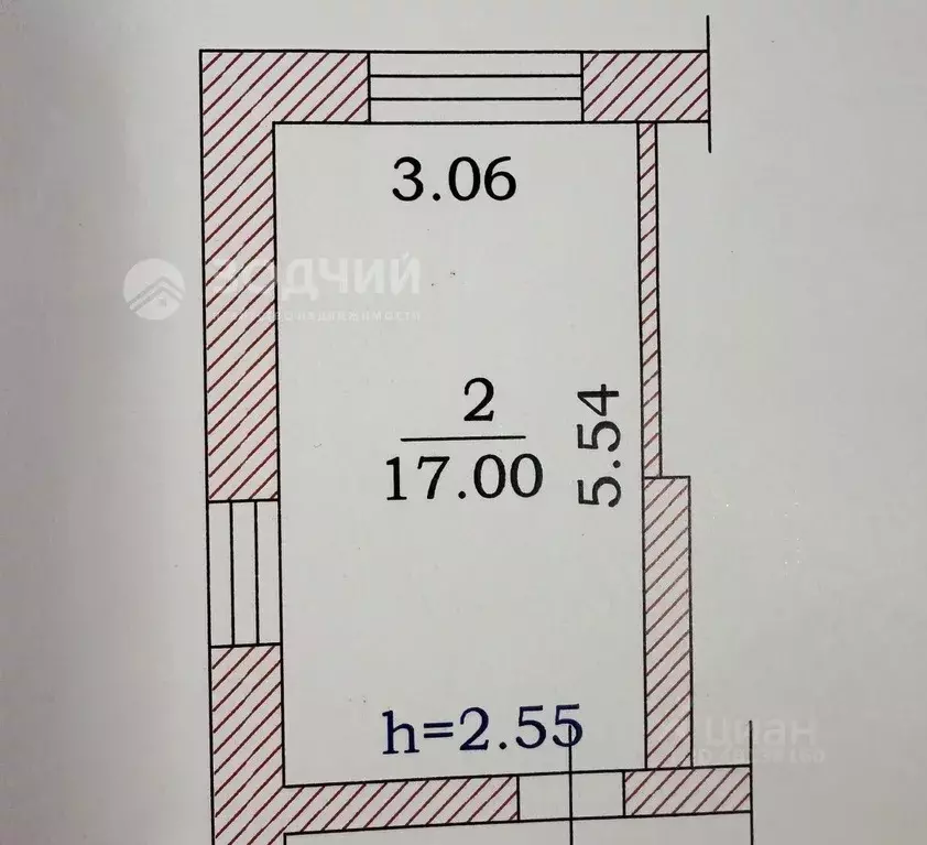 Комната Чувашия, Чебоксары ул. Космонавта Андрияна Григорьевича ... - Фото 2