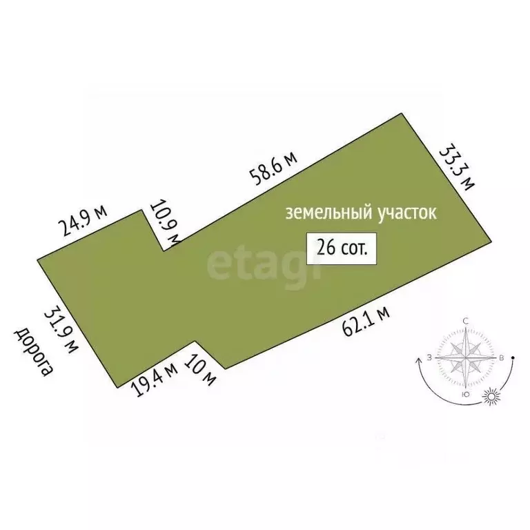 Дом в Тюменская область, с. Исетское ул. Советская (42 м) - Фото 2