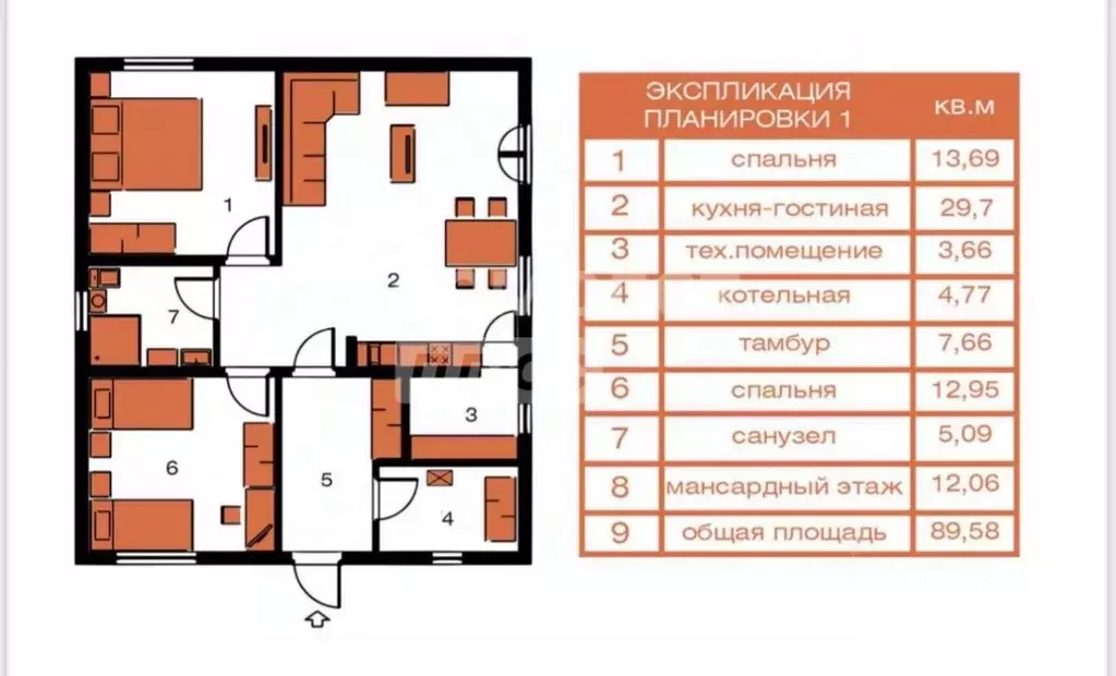 Дом в Краснодарский край, Анапа муниципальный округ, с. Джигинка ул. ... - Фото 2