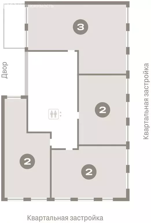 2-комнатная квартира: Новосибирск, Большевистская улица, с49 (68.42 м) - Фото 1