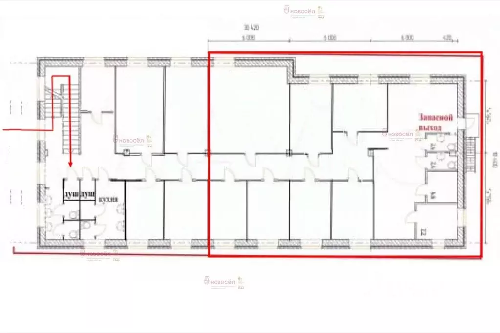 Офис в Свердловская область, Сысертский муниципальный округ, пос. ... - Фото 2