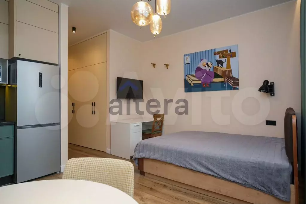 Квартира-студия, 27,4 м, 4/18 эт. - Фото 0